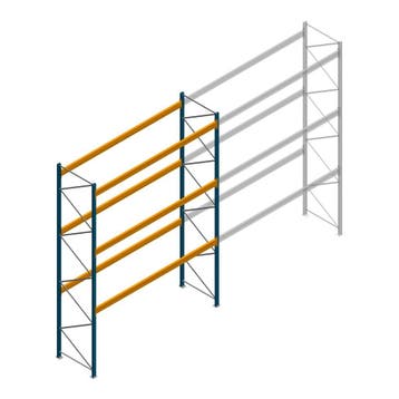 Gebruikte JH MPB palletstelling 5000x3600x1100 mm (hxbxd) 3