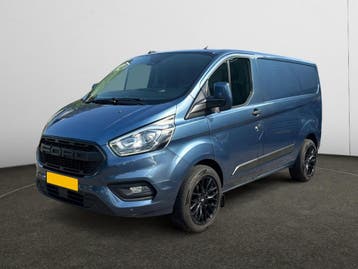 Ford Transit Custom 300 2.0 TDCI Sportline Aut-, Automaat, Gebruikt, Blauw, Leder