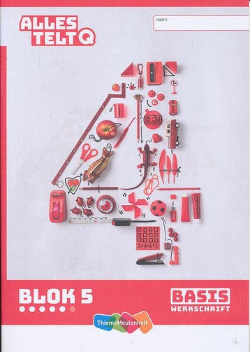 Alles Telt Q Werkschrift Basis blok 5 groep 4 (per stuk), Boeken, Verzenden, Nieuw