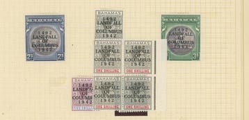 Britse Gemenebest - Columbus / Barbados / Bermuda -, Gestempeld