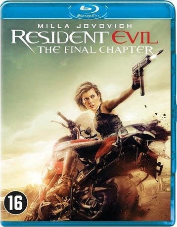 Resident evil - The final chapter  (blu-ray tweedehands, Cd's en Dvd's, Ophalen of Verzenden, Zo goed als nieuw