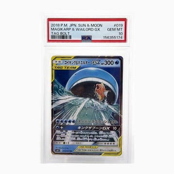 Pokémon - 1 Graded card - Magikarp, Wailord 019/095 Foil,, Nieuw