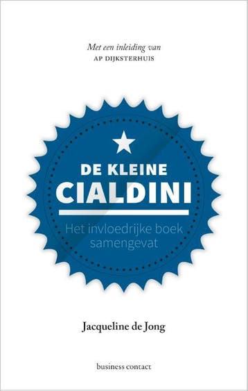 De kleine Cialdini / Kleine boekjes - grote inzichten, Verzenden, Zo goed als nieuw, Jacqueline de Jong