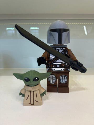 Lego Minifiguur - Replika Lego - Star Wars - Mandalorian &, Nieuw