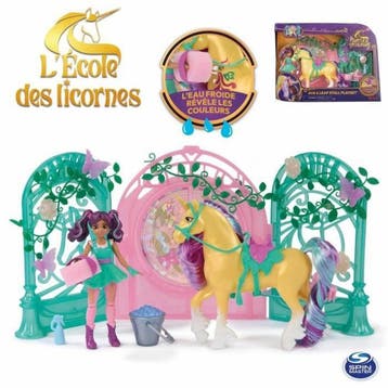 Unicorn Academy Ava &amp; Leaf Stall - Magische speelset, Ophalen of Verzenden, Nieuw