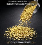 24K goudgeplateerde bullion nuggets - LEES DE BESCHRIJVING