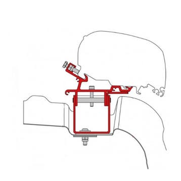 Fiamma VW Crafter/MAN TGE Kit H3-L3 >2017 F65/F80, Caravans en Kamperen, Camper-accessoires, Ophalen of Verzenden, Nieuw