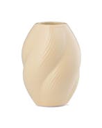 HEMA Vaas voor geurstokjes 7x10cm keramiek twist naturel, Verzenden, Nieuw