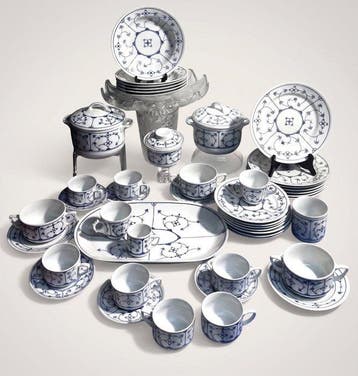 Jäger Eisenberg - Tafelservies (46) - Porselein