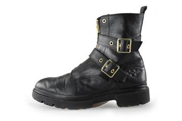 Muyters Biker boots in maat 40 Zwart, Verzenden, Zwart, Overige typen, Gedragen