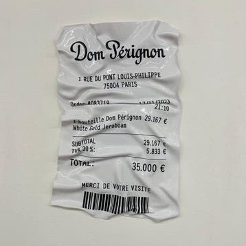 Soyz Bank (1988) - Dom Pérignon ticket
