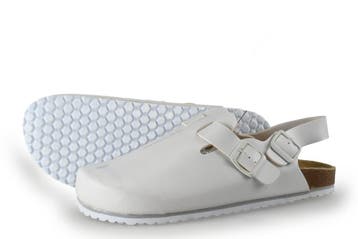 Supersoft Muiltjes in maat 43 Wit, Verzenden, Overige typen, Zo goed als nieuw, Supersoft