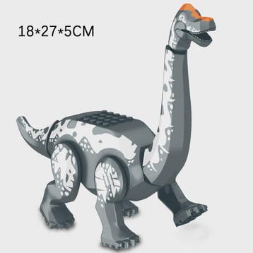 Grote Bouwblok Dinosaurus Speelgoed - Indominus Rex & Tyrann, Kinderen en Baby's, Verzenden, Nieuw