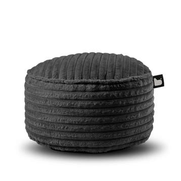 B-Poufe Indoor Poef Cord - Storm Grey, Huis en Inrichting, Banken | Voetenbanken en Poefen, Verzenden, Nieuw