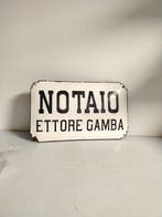 Notaio - 1940s - Reclamebord - Emaille, IJzer