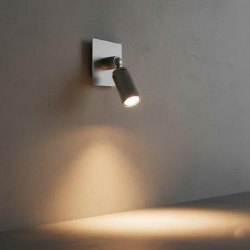 Opbouwspot Puck Antiek Zilver Binnenverlichting Spots opbouw, Verzenden, Nieuw, Overige materialen, Plafondspot of Wandspot