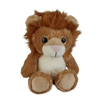 Pluche leeuw knuffel - 18 cm - wilde dieren - cadeau, Verzenden, Nieuw