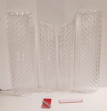 Wurlitzer 1100 Complete Plastics Set Onder – (7 stuks), Ophalen, Gebruikt