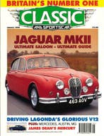 CLASSIC AND SPORTSCAR JAGUAR MKII 1949 MERCURY, Verzenden, Gelezen, Algemeen