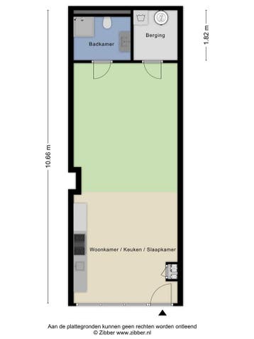 Te huur: Studio Nieuwstraat in Apeldoorn, Gelderland, Apeldoorn