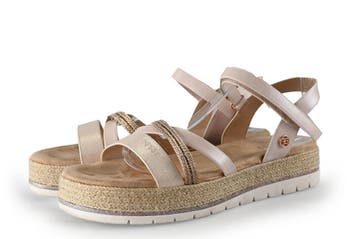 Esprit Sandalen in maat 42 Roze, Kleding | Dames, Overige kleuren, Verzenden, Sandalen of Muiltjes, Zo goed als nieuw