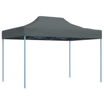 vidaXL Partytent inklapbaar 3x4 m staal antraciet, Verzenden, Nieuw, Partytent