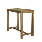 Teak bartafel rechthoek -  140 cm x 80 cmBartafels, Ophalen of Verzenden, Nieuw