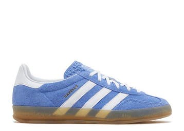 Adidas Gazelle Indoor Blue Fusion Gum (Sneakers, Schoenen), Nieuw, Sneakers of Gympen, Adidas, Verzenden