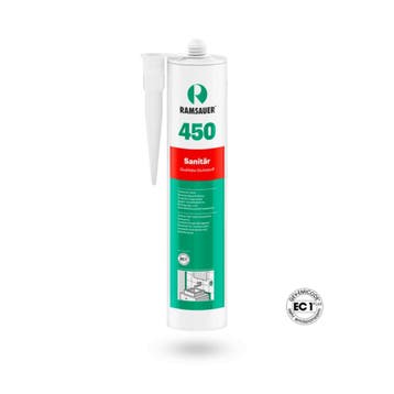 Ramsauer Siliconenkit Sanitair 450 Cementgrijs, koker á 310, Ophalen of Verzenden, Nieuw