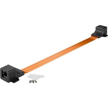 RJ45 adapter voor raam en deur | Goobay | 0.3 meter (Cat5e), Verzenden, Nieuw