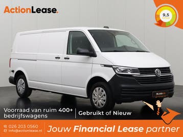 Volkswagen Transporter Bestelbus L2 H1 2023 Diesel, Auto's, Zwart, Wit, Nieuw, Dealer onderhouden