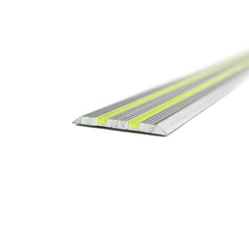 Aluminium profiel glow  -  in  -  the  -  dark  -  Zwart  -, Verzenden