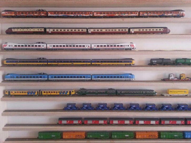 Modelspoorbaan of verzameling treinen verkopen? Lees verder., Hobby en Vrije tijd, Modeltreinen | N-Spoor, Zo goed als nieuw