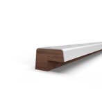 Opdek Glaslat 25x37 mm sponning 13x21mm-2000 mm, Doe-het-zelf en Verbouw, Glas en Ramen, Ophalen of Verzenden, Nieuw