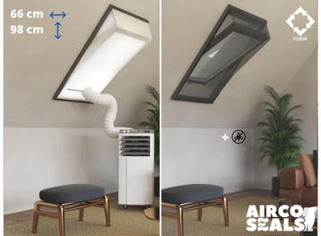 Raamafdichtingskit mobiele airco met hor 66 x 98 cm Velux, Witgoed en Apparatuur, Airco's, Verzenden, Nieuw