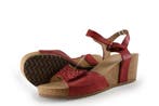 Rieker Sandalen in maat 42 Rood, Verzenden, Sandalen of Muiltjes, Zo goed als nieuw, Rood