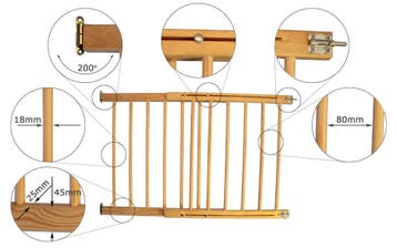 Dierenhekje Hout 100cm | Premium Kwaliteit | Laatste Stuks!, Ophalen of Verzenden, Nieuw