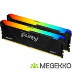 Kingston DDR4 FURY Beast RGB 2x16GB 3200, Computers en Software, RAM geheugen, Verzenden, Nieuw