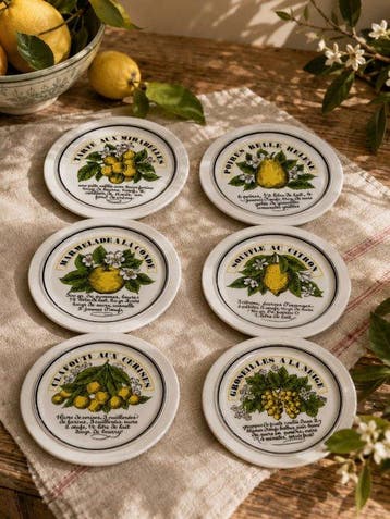 Porcelaine dAuteuil - Bord (6) - Porselein
