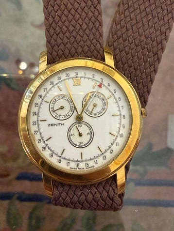 Zenith - complete calendar - Zonder minimumprijs -, Sieraden, Tassen en Uiterlijk, Horloges | Antiek