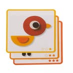 Kruzzel Houten Puzzel - Geometrische Dierenfiguren - Educ..., Ophalen of Verzenden, Nieuw