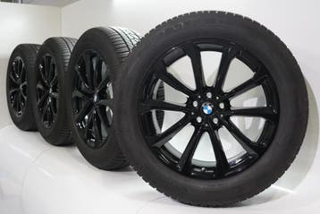 BMW X7 G07 750 20 inch velgen Continental Runflat Winterband, Gebruikt, Velg(en), 20 inch, Winterbanden