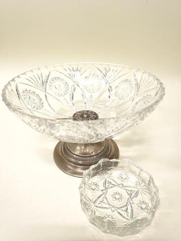 Argenteria Pampaloni - Fruitschaal (2) - .800 zilver - een, Antiek en Kunst