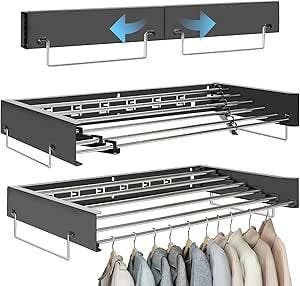 invisible folding clothes rack 100cm, Verzenden, Nieuw