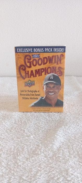 Upper Deck - 1 Blisterverpakking - 2021 Goodwin Champions, Nieuw