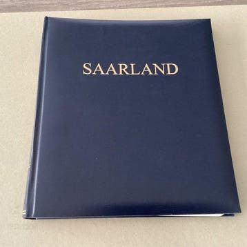 Saarland 1945/1959 - Volledige verzameling zonder de blokken, Gestempeld