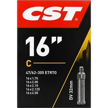 CST Binnenband 16 inch - Dunlop ventiel 30 mm - Hoogwaard..., Ophalen of Verzenden, Nieuw, Band
