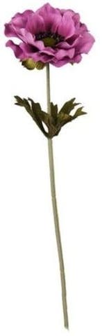 Anemoon Plum Zijdenbloem 37 cm per stuk, Ophalen of Verzenden, Nieuw