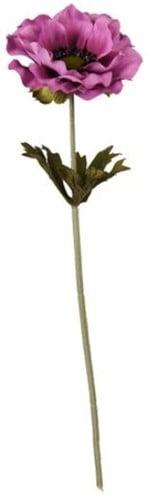 Anemoon Plum Zijdenbloem 37 cm per stuk, Huis en Inrichting, Woonaccessoires | Kunstplanten en Kunstbloemen, Nieuw, Ophalen of Verzenden
