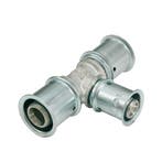 MultiTubo Persfitting metaal vertind T-stuk 32 x 32 x 32 mm, Ophalen of Verzenden, Nieuw